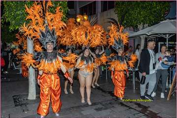 Pasacalle carnavalero, pregón a cargo del periodista Alberto Rodríguez y baile tradicional/TA e Ildefonso Rodríguez.